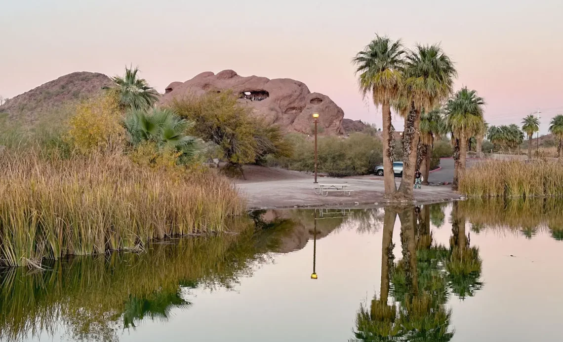 Hole in the rock in Phoenix